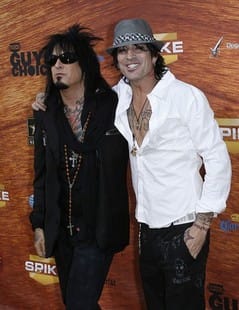 Nikki Sixx and Tommy Lee