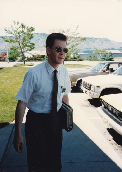 Elder Shunn with books
