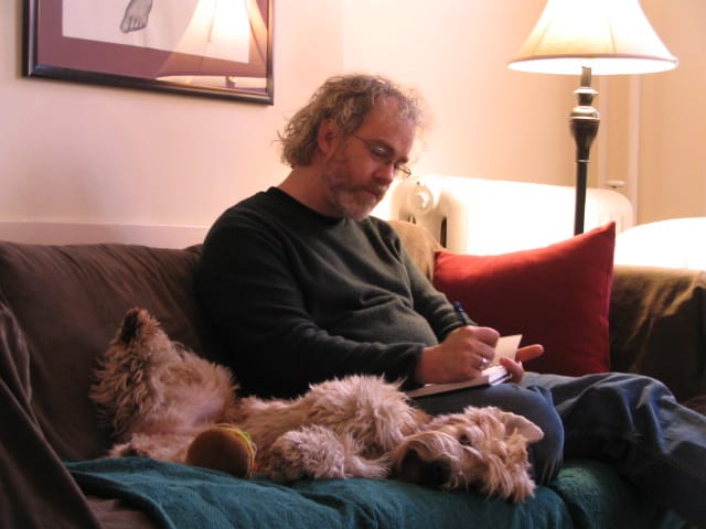 This is what the act of writing a novel looks like
