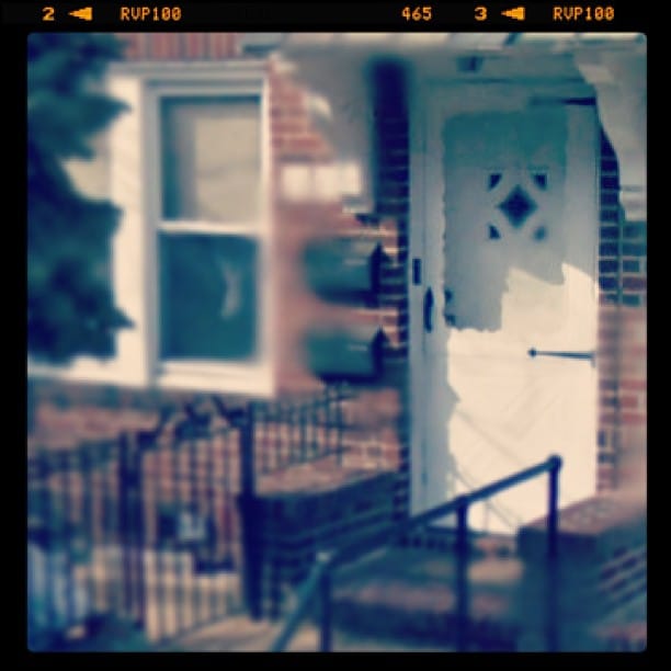 Their former stoop