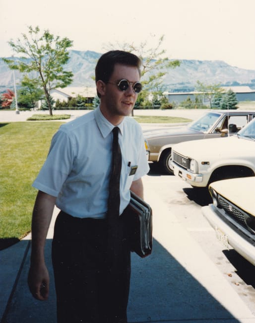 Elder Shunn with books