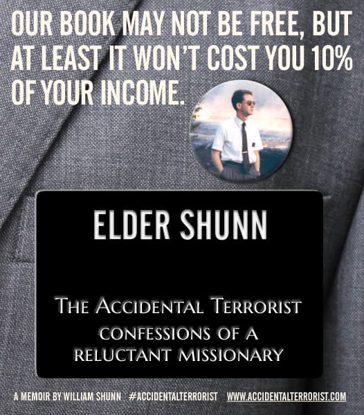The Accidental Terrorist: Our book may not be free, but at least it won't cost you 10% of your income.