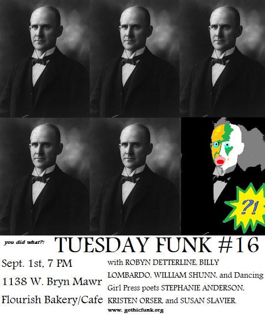 Reading in Chicago, Tuesday, September 1st