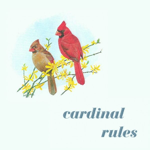 Cardinal Rules