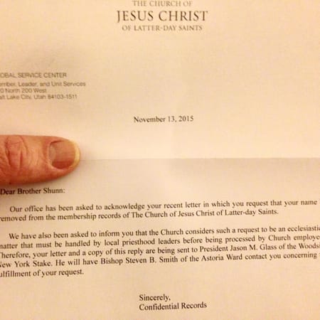 Image of: I'm thankful this week that I got out of the Mormon church without a struggle