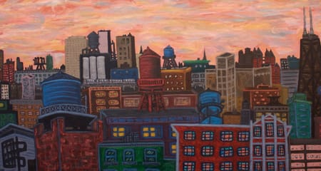 Image of: "West Loop Cityscape"