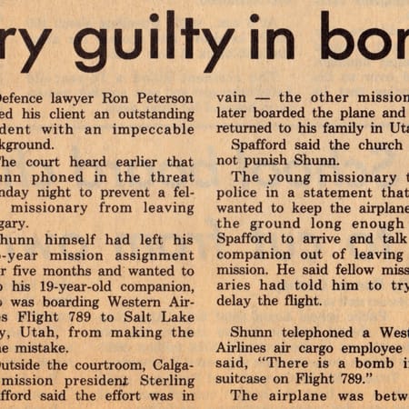 Image of: On this date in 1987, I was handed the most imporant sentence of my life